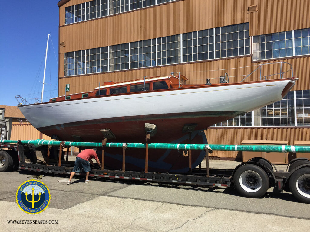 sailboat transport services